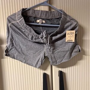 lei Gray Athletic Lounge Shorts